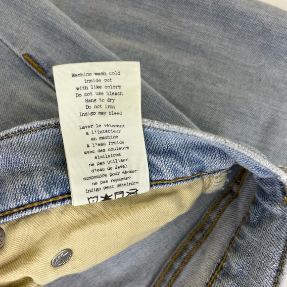 Rag & Bone‎ Dre Mid-Rise Straight Leg Jeans in Glena Size 26 - Picture 13 of 13